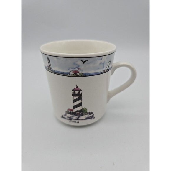 Lighthouse Coffee Mug by Totally Today - Picture 1 of 10
